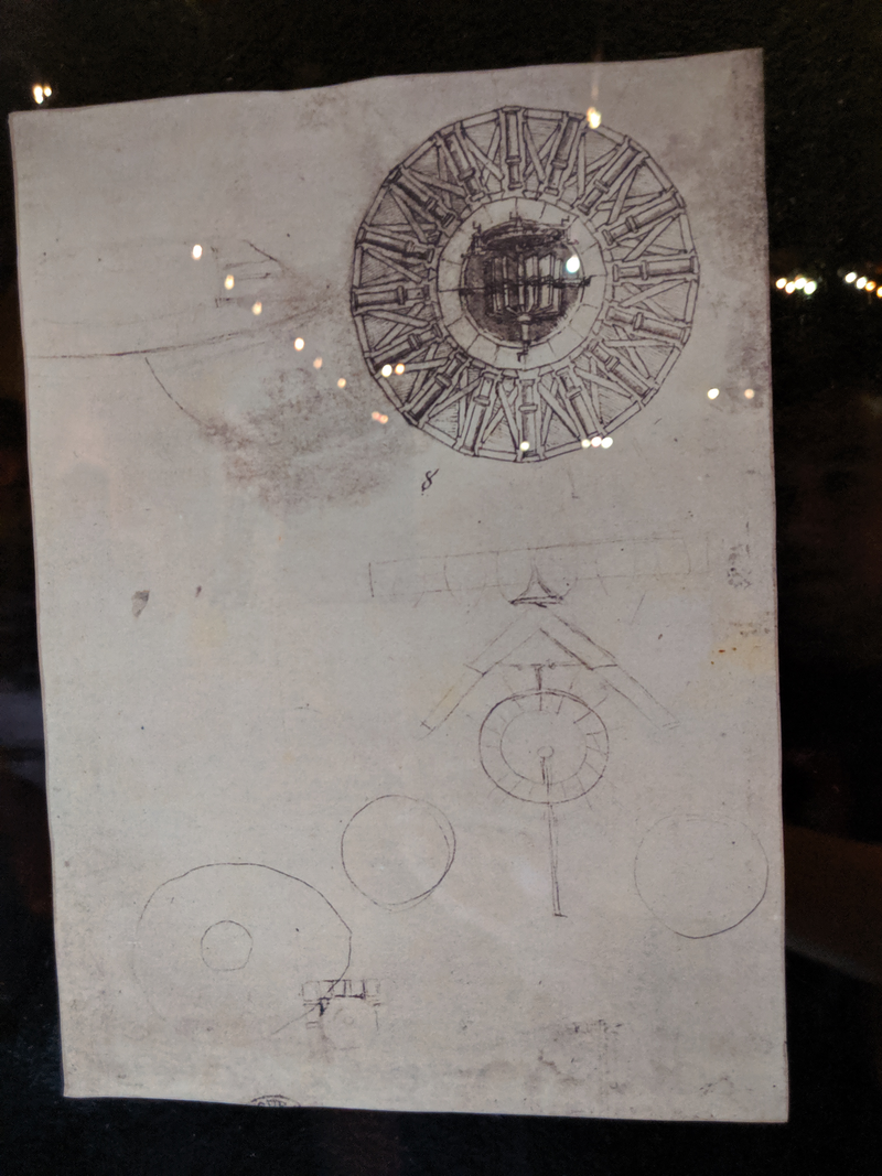 Illustration for article titled Pictures from the Reagan Library: The da Vinci Exhibit